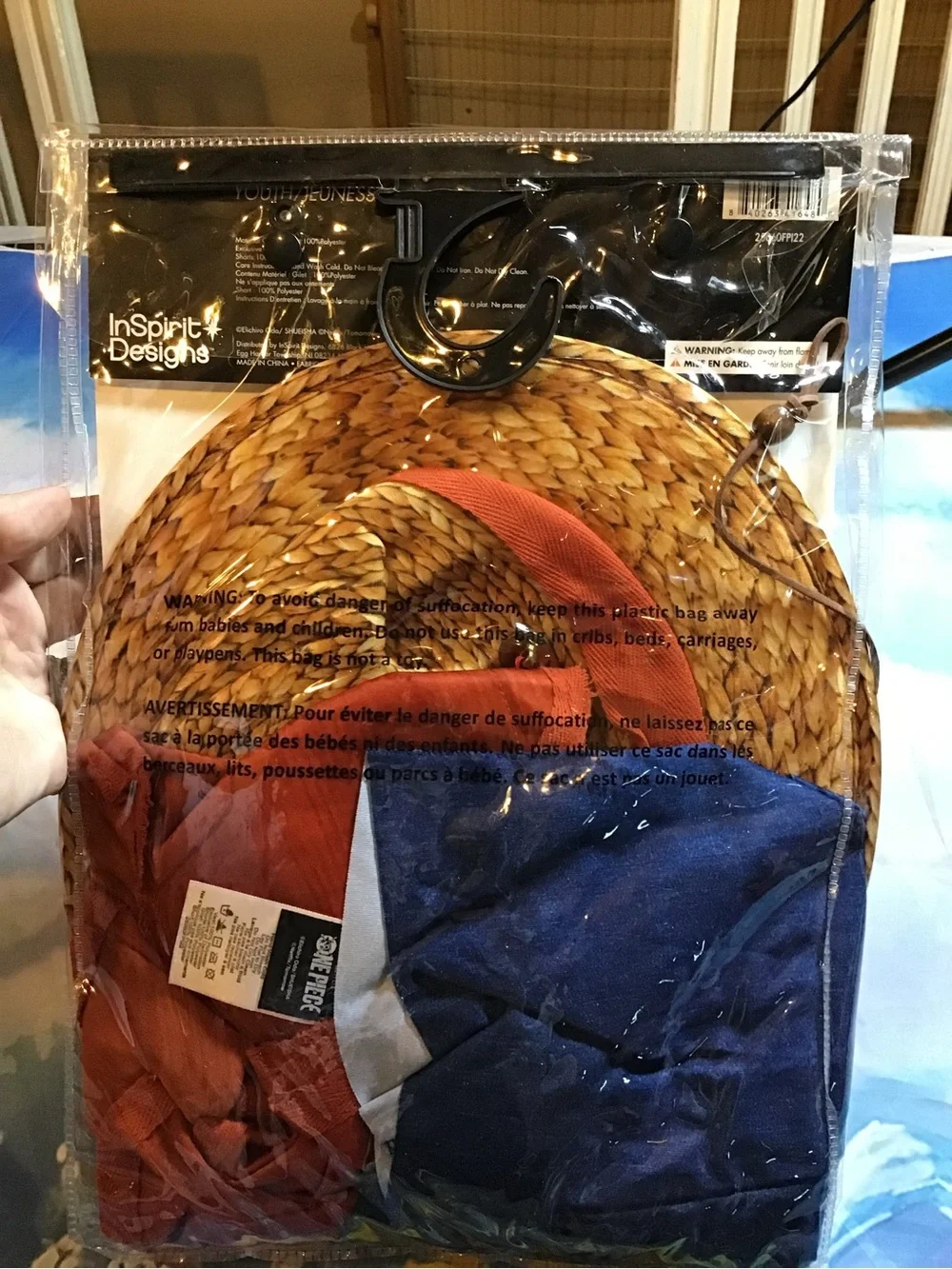 Netflix one piece luffy youth costume size large 10/12-New
